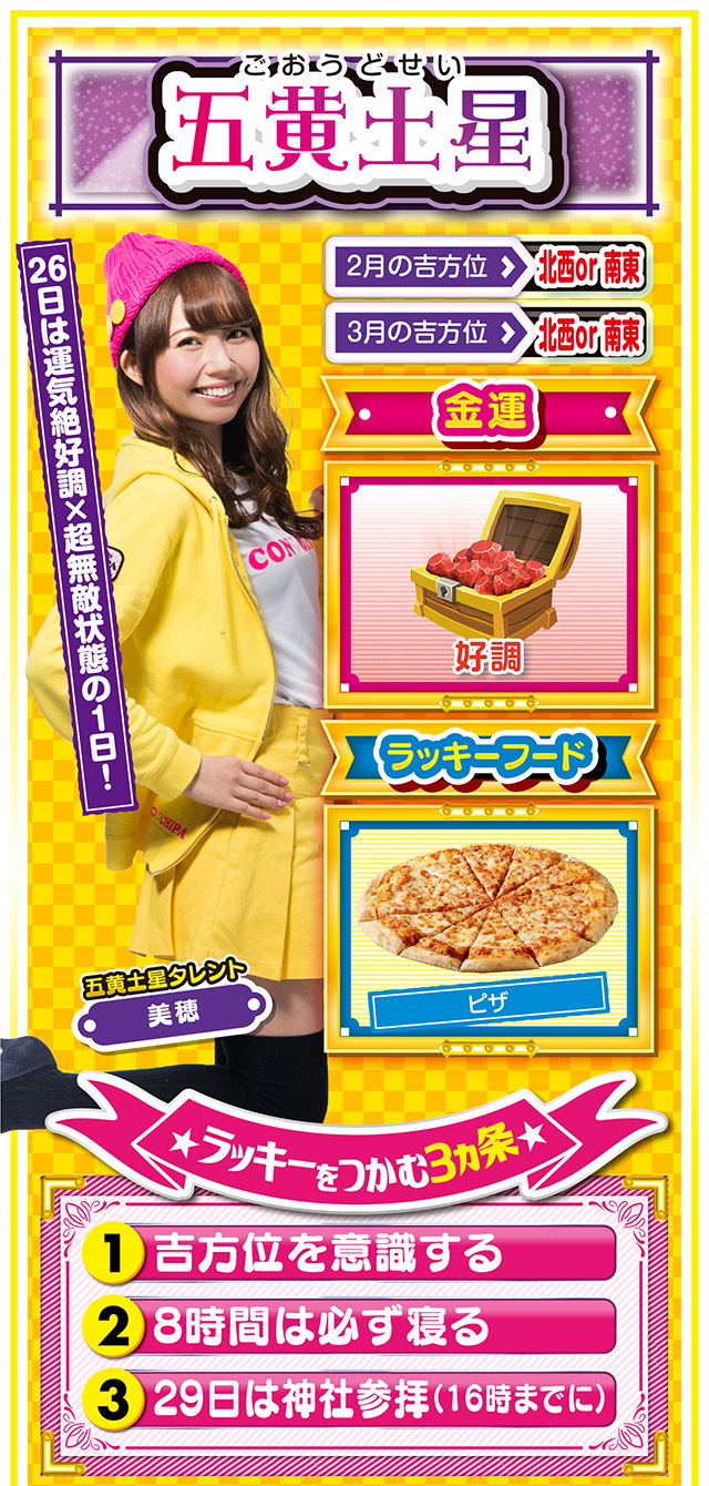 五黄土星占い結果