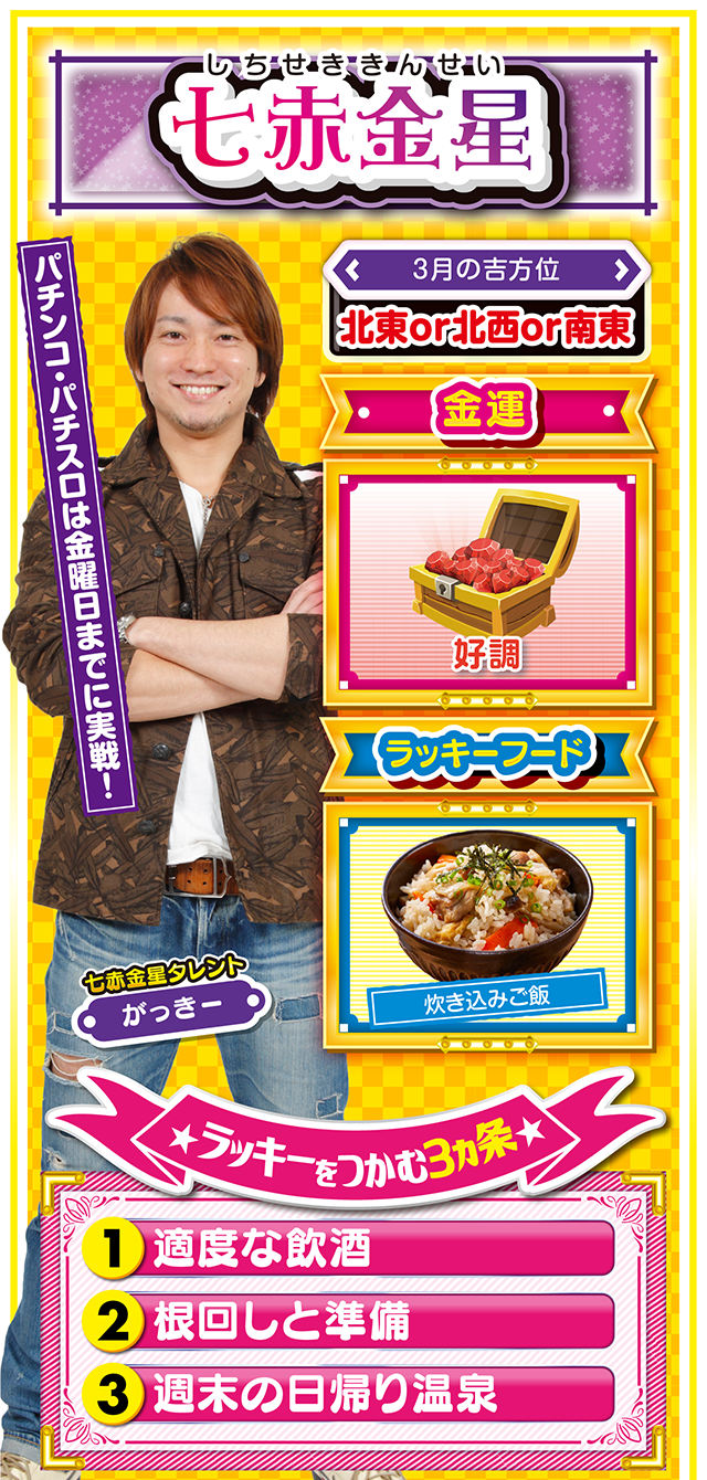 七赤金星占い結果