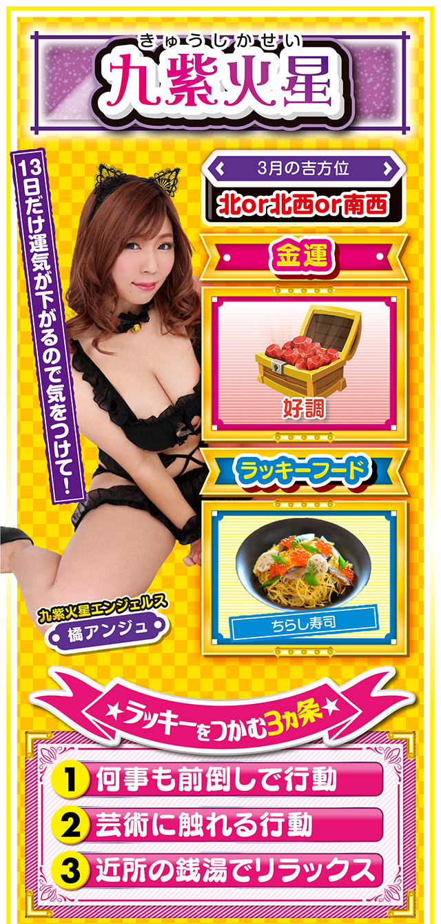 九紫火星占い結果