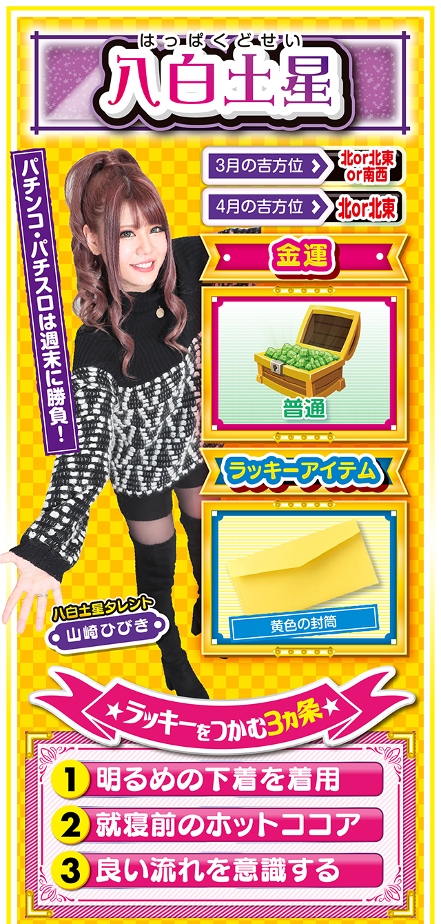 八白土星占い結果