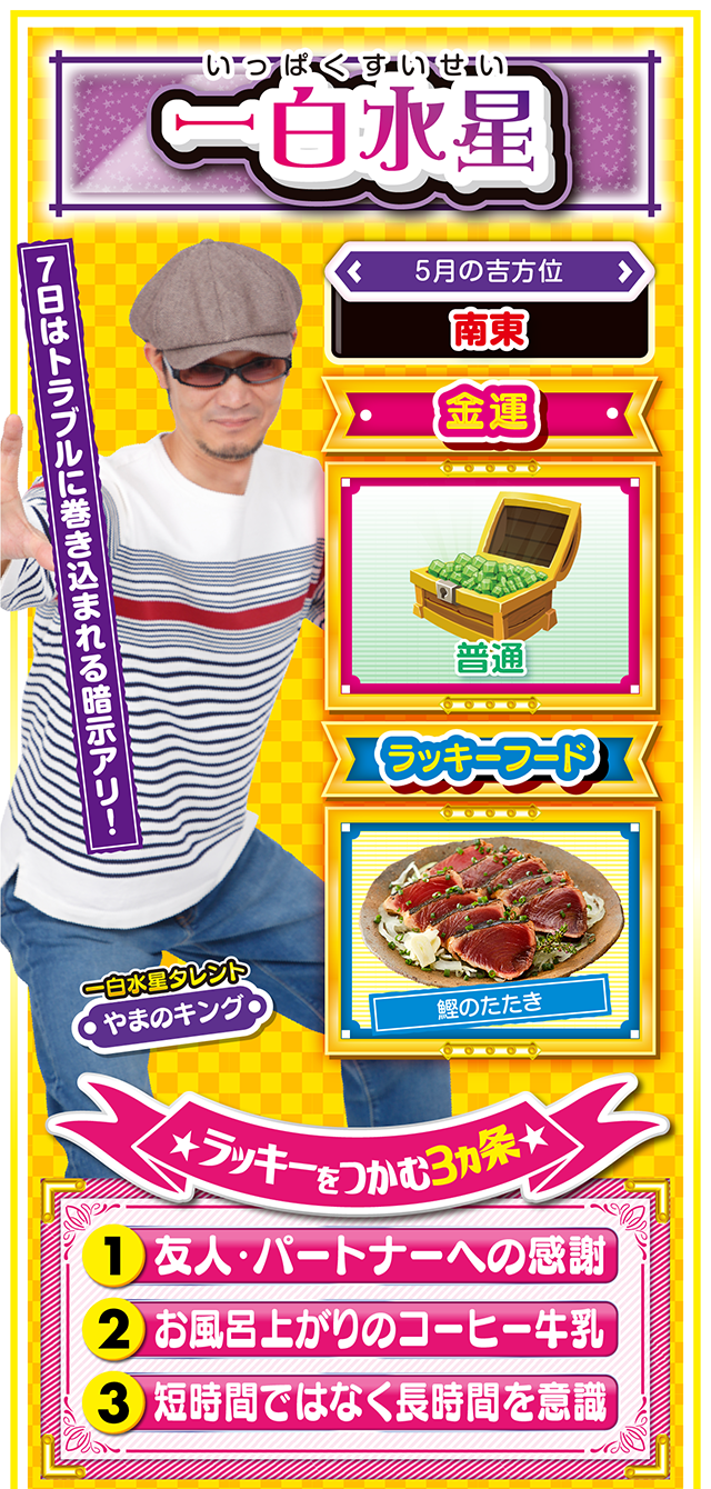 一白水星占い結果