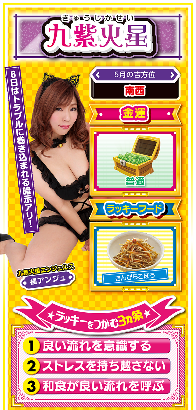 九紫火星占い結果