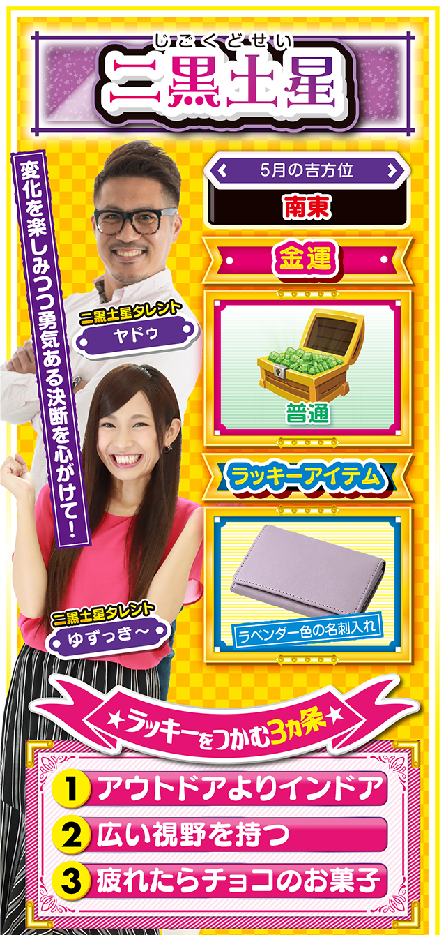 二黒土星占い結果