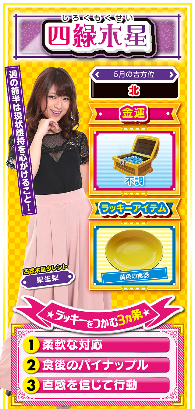 四緑木星占い結果