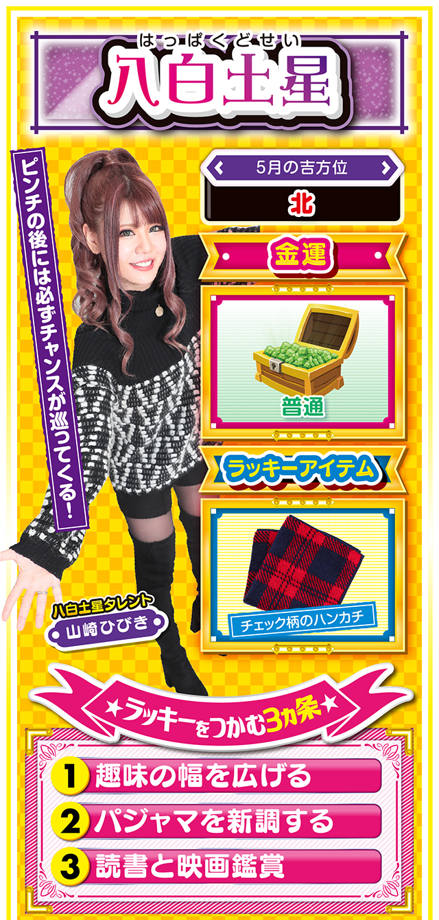 八白土星占い結果