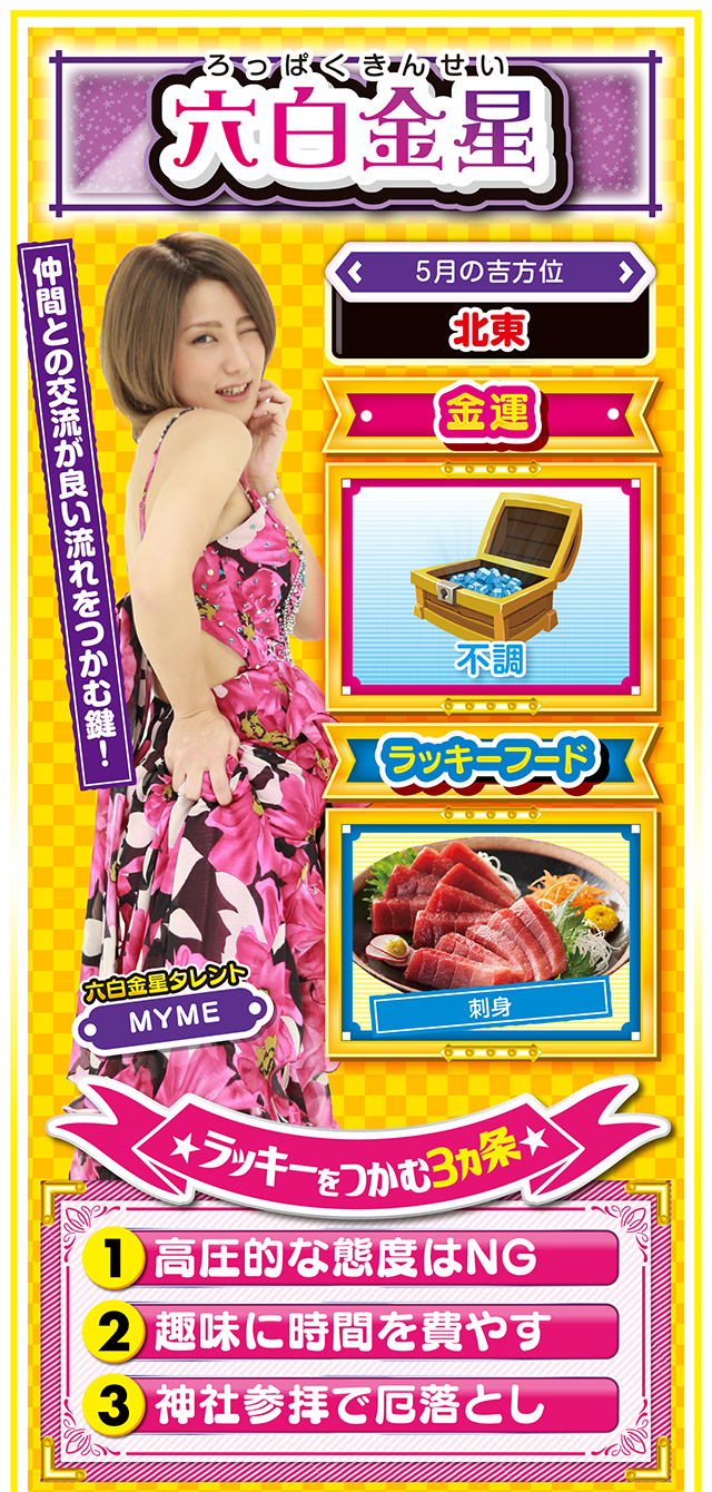 六白金星占い結果