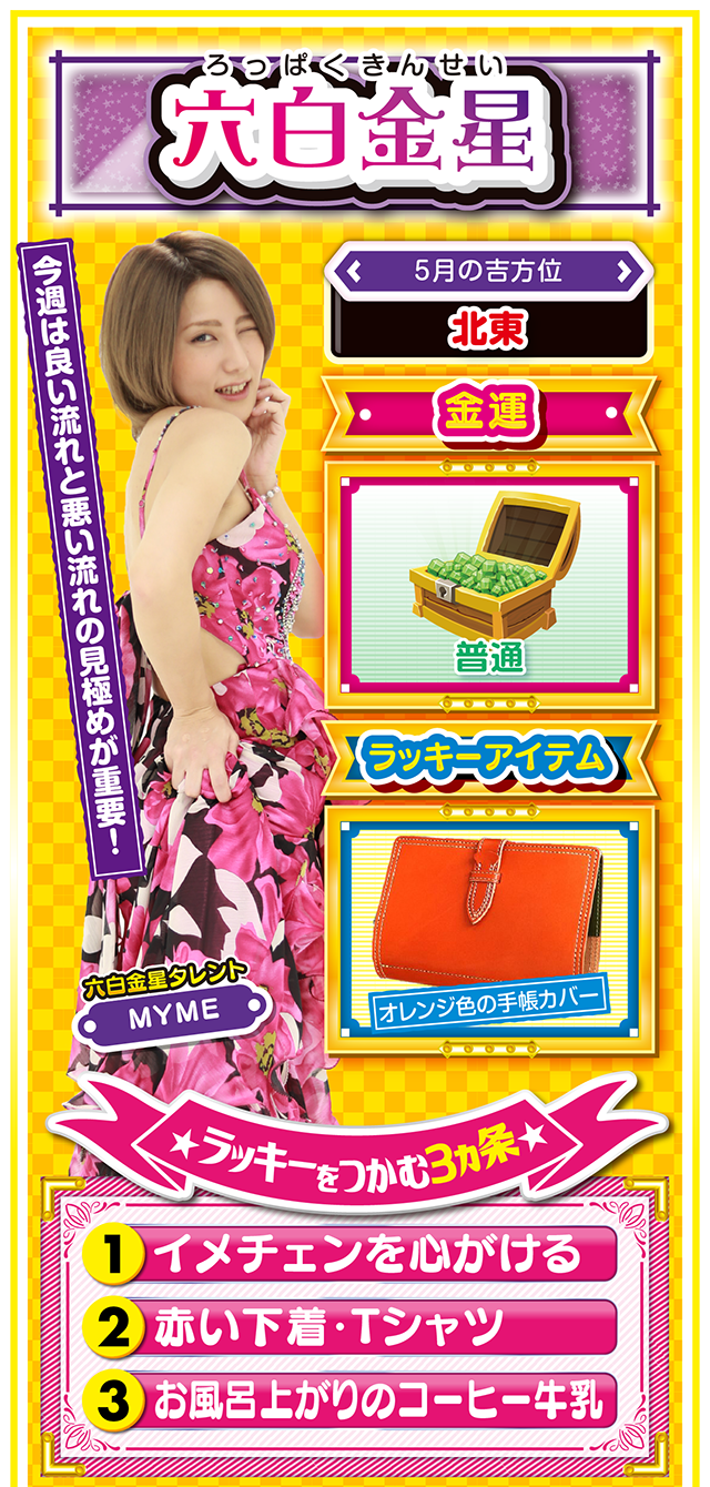 六白金星占い結果