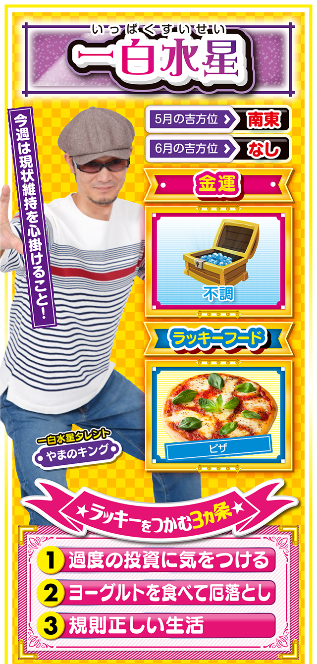 一白水星占い結果