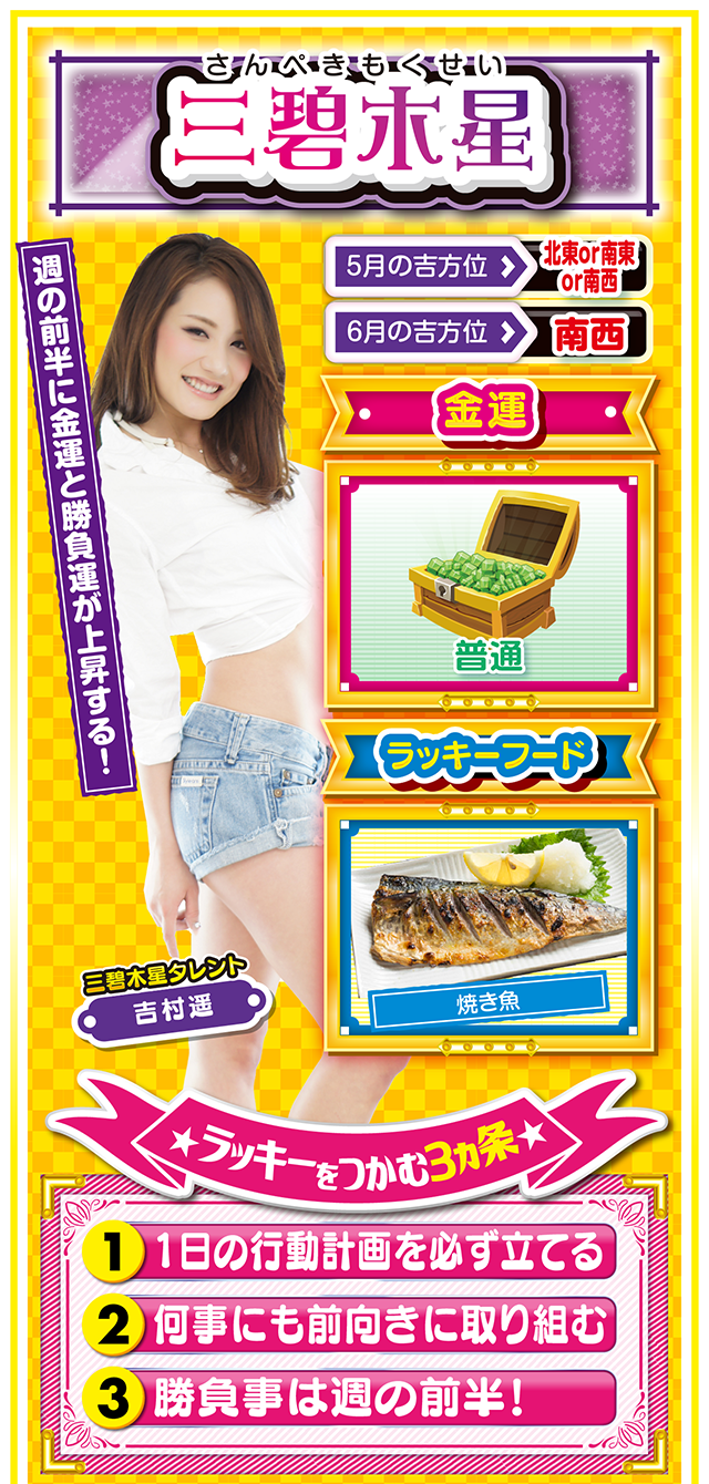 三碧木星占い結果