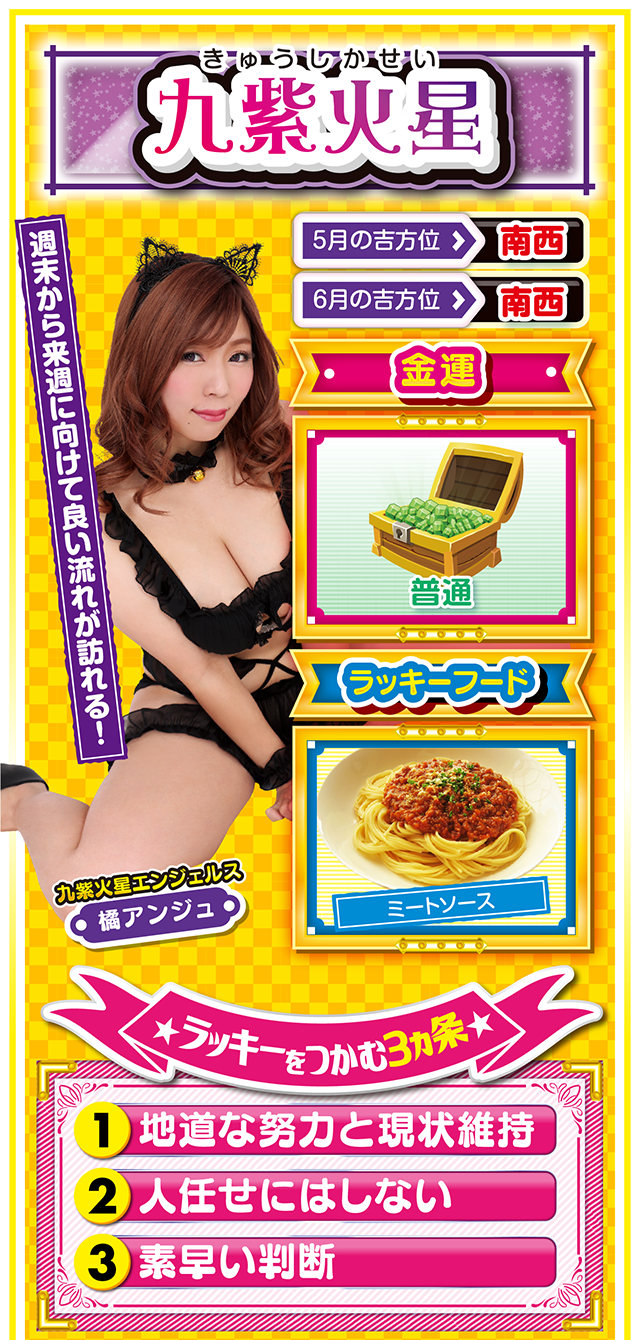 九紫火星占い結果