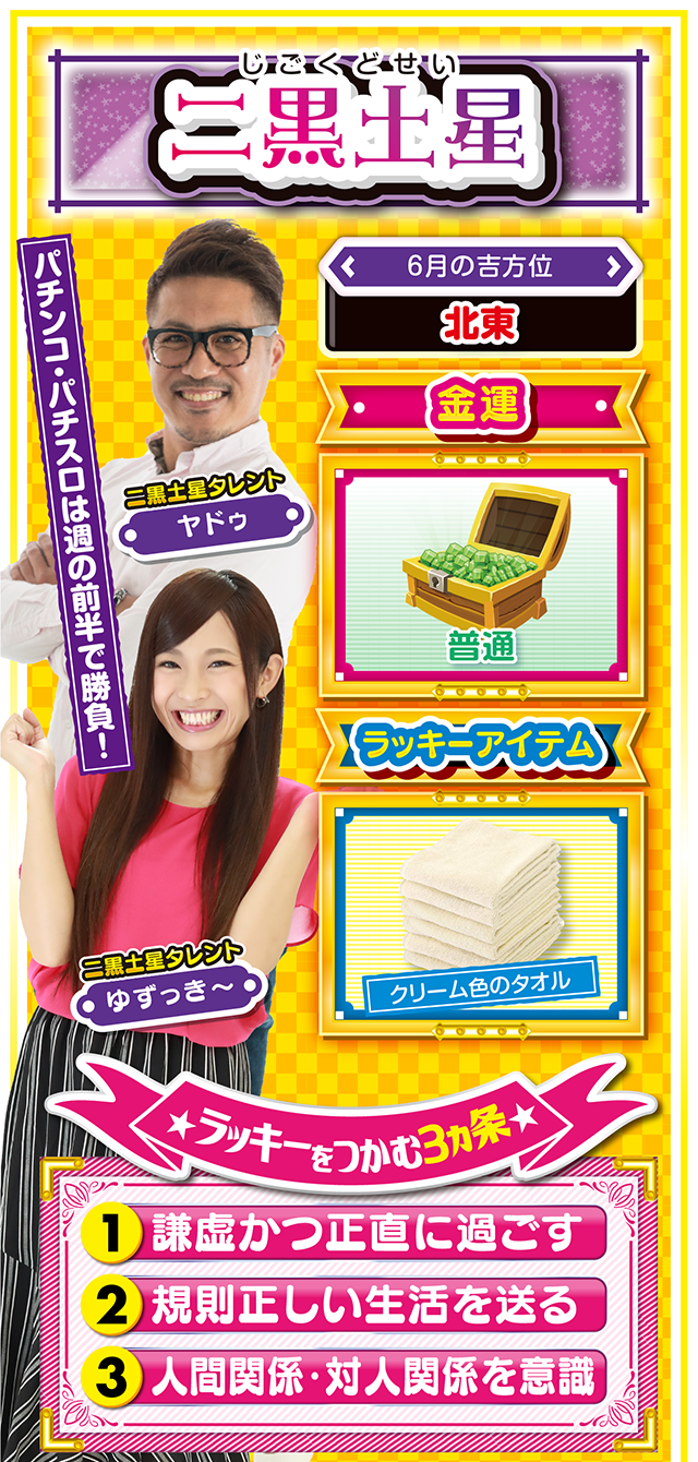 二黒土星占い結果