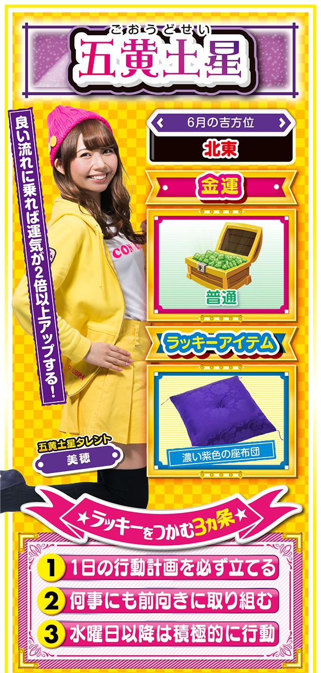 五黄土星占い結果