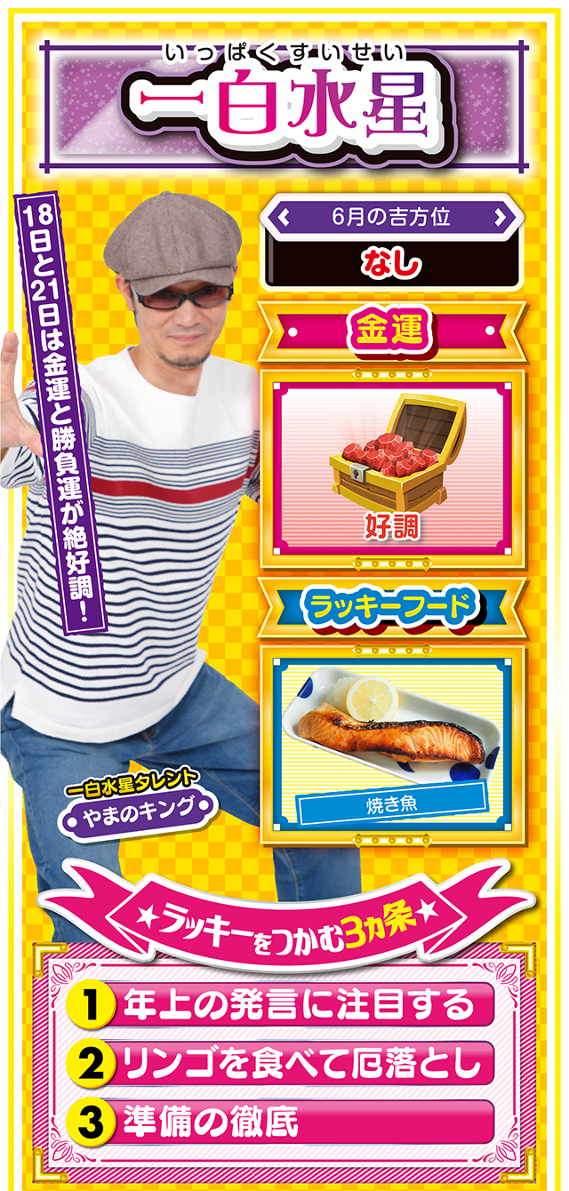 一白水星占い結果
