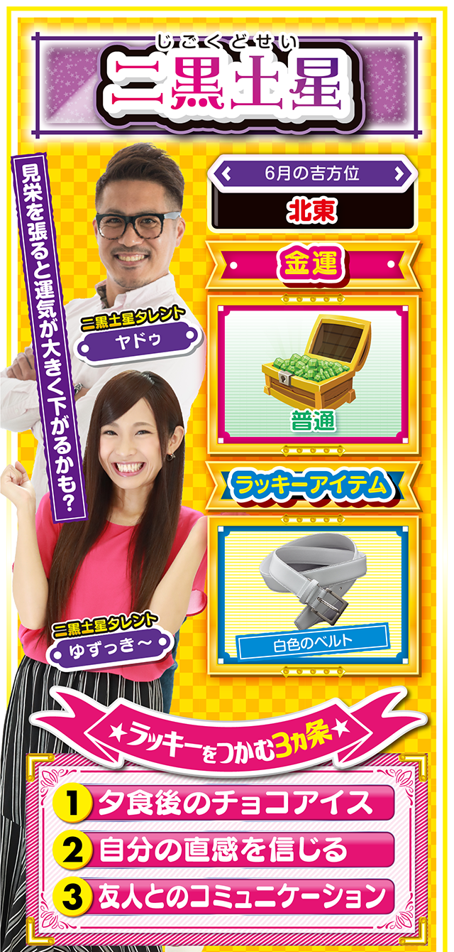 二黒土星占い結果