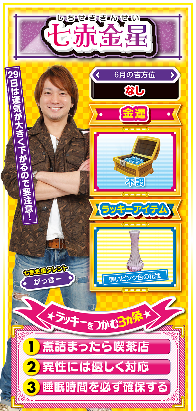 七赤金星占い結果