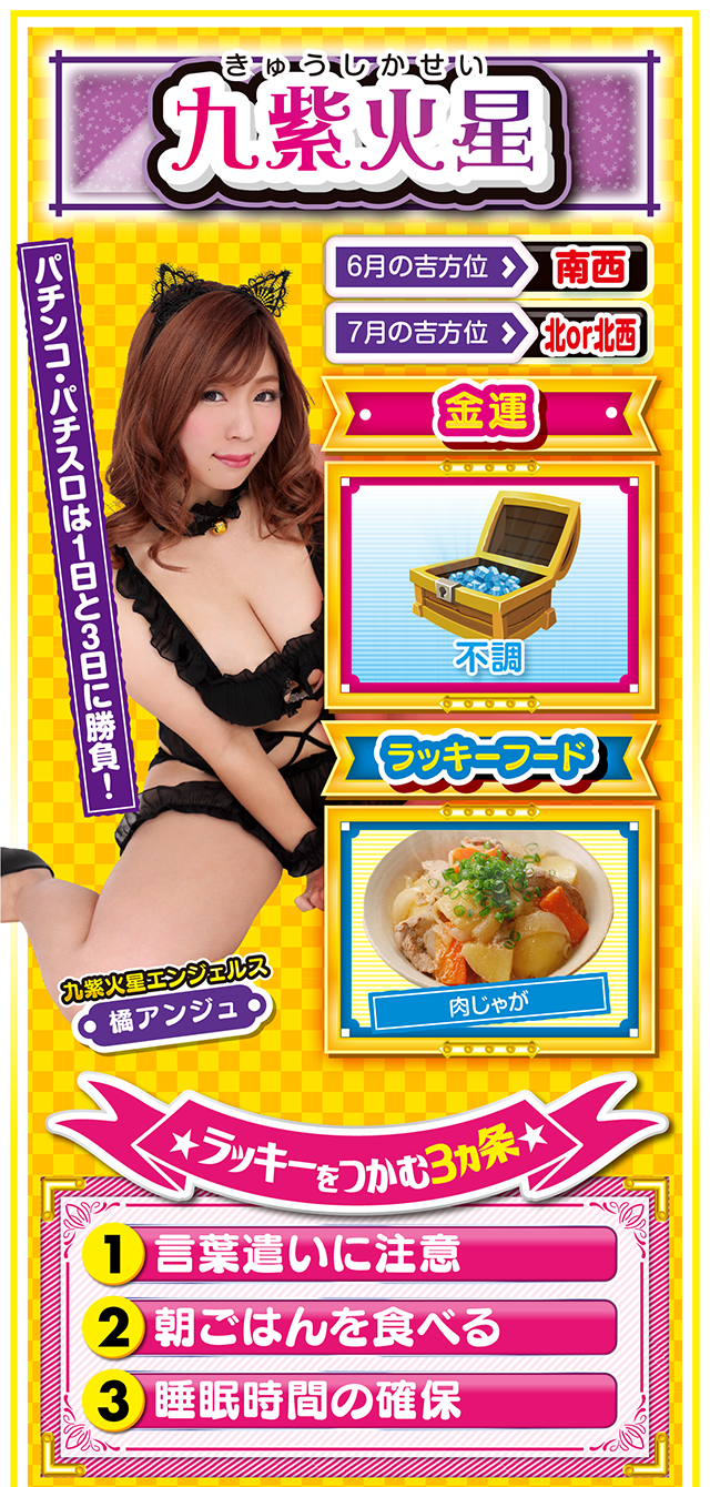 九紫火星占い結果