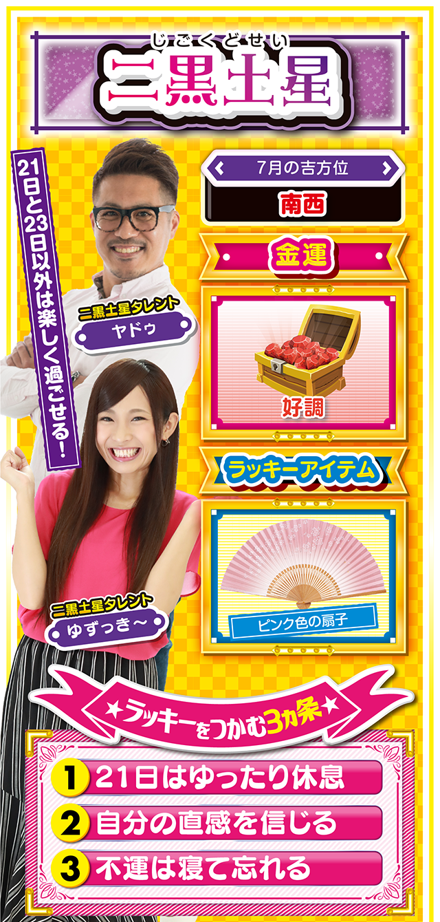 二黒土星占い結果