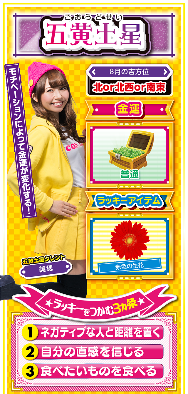 五黄土星占い結果