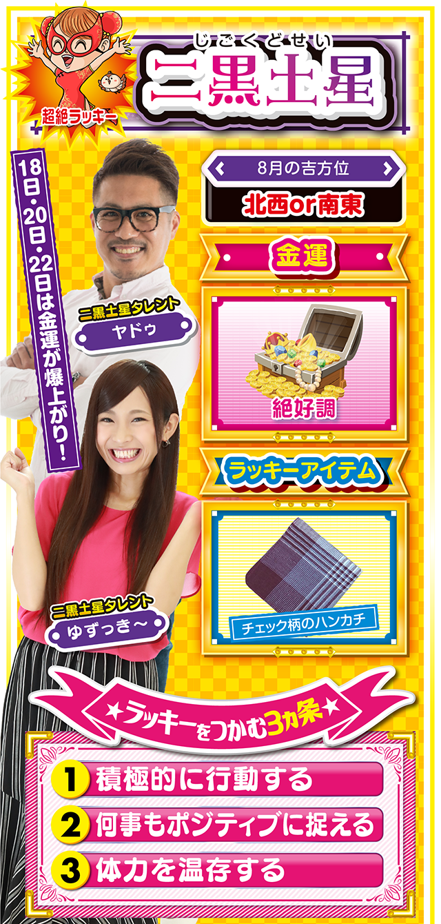 二黒土星占い結果