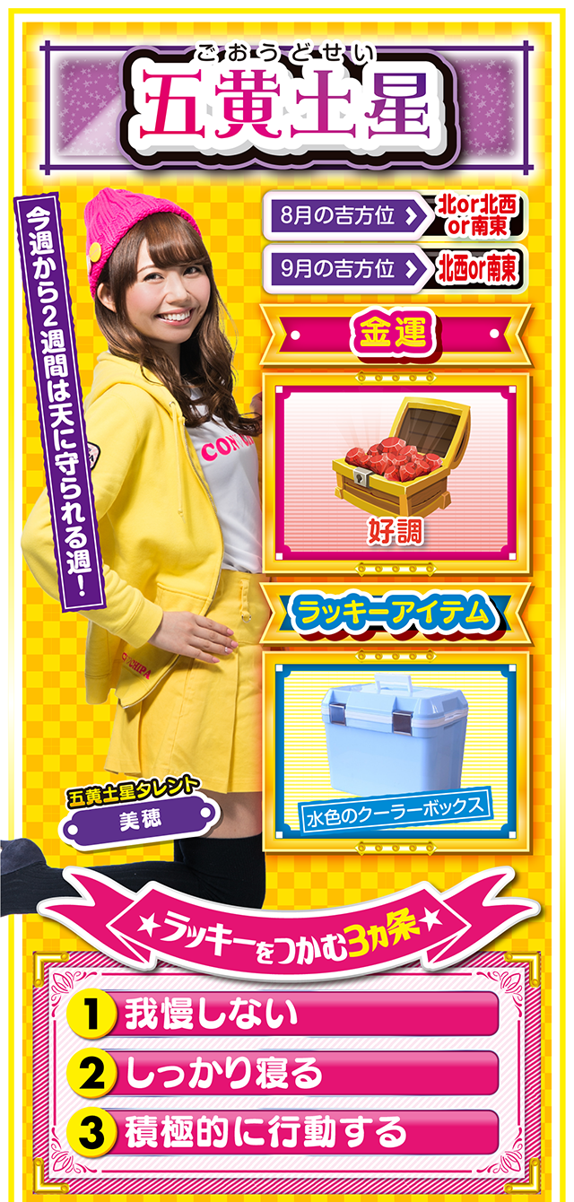 五黄土星占い結果