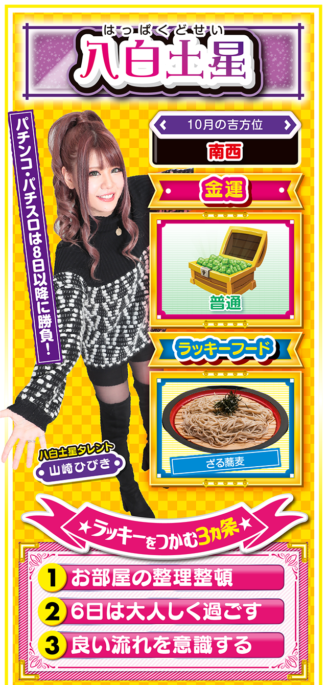 八白土星占い結果