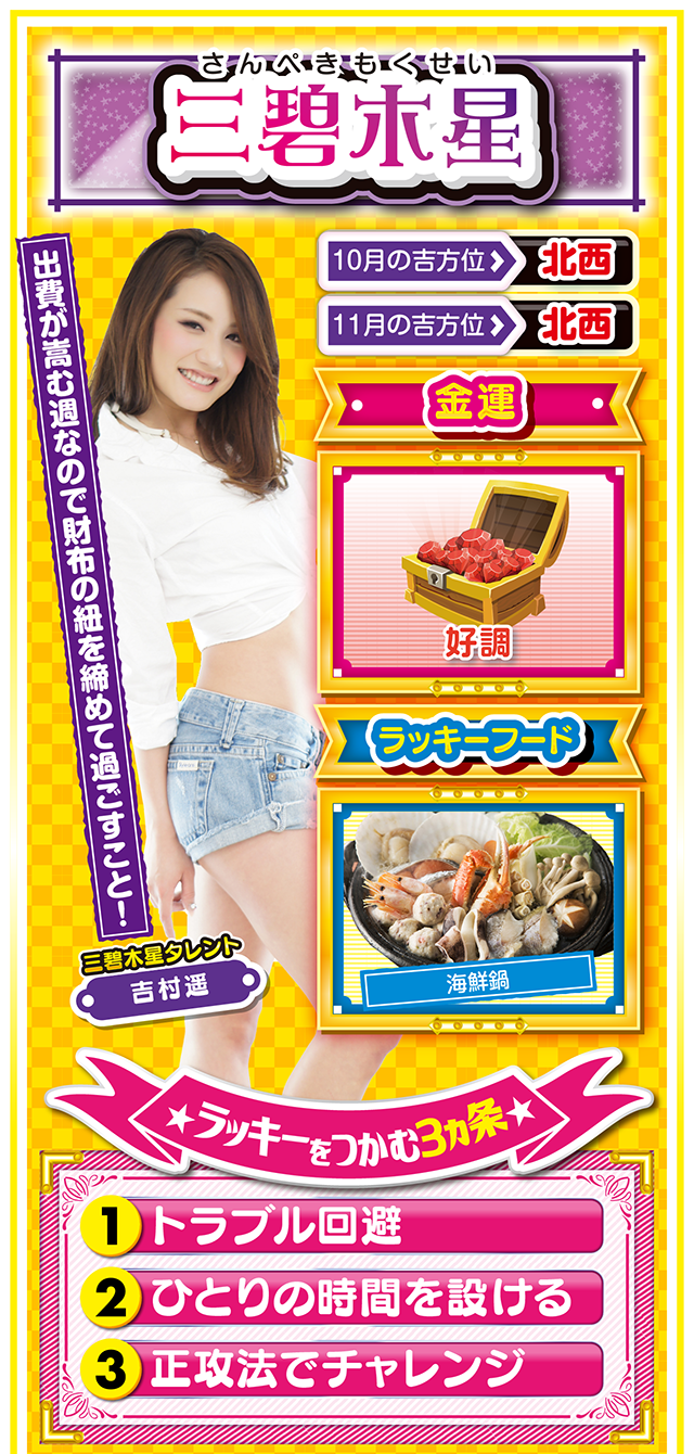 三碧木星占い結果