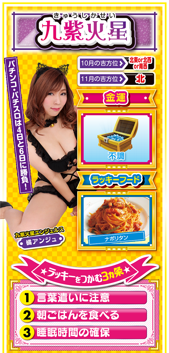 九紫火星占い結果