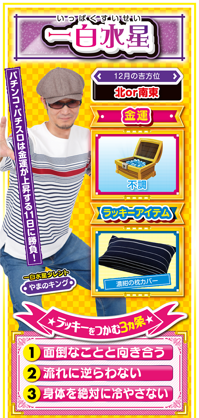 一白水星占い結果