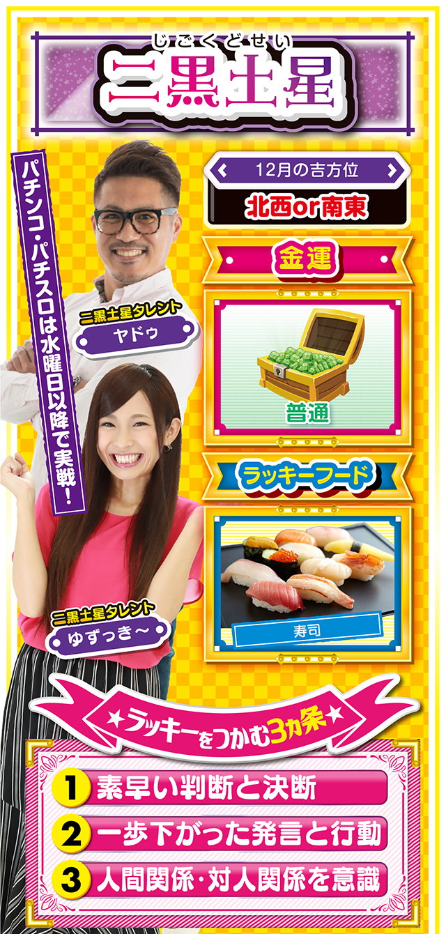 二黒土星占い結果