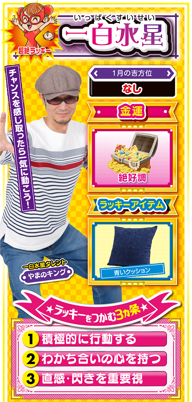 一白水星占い結果