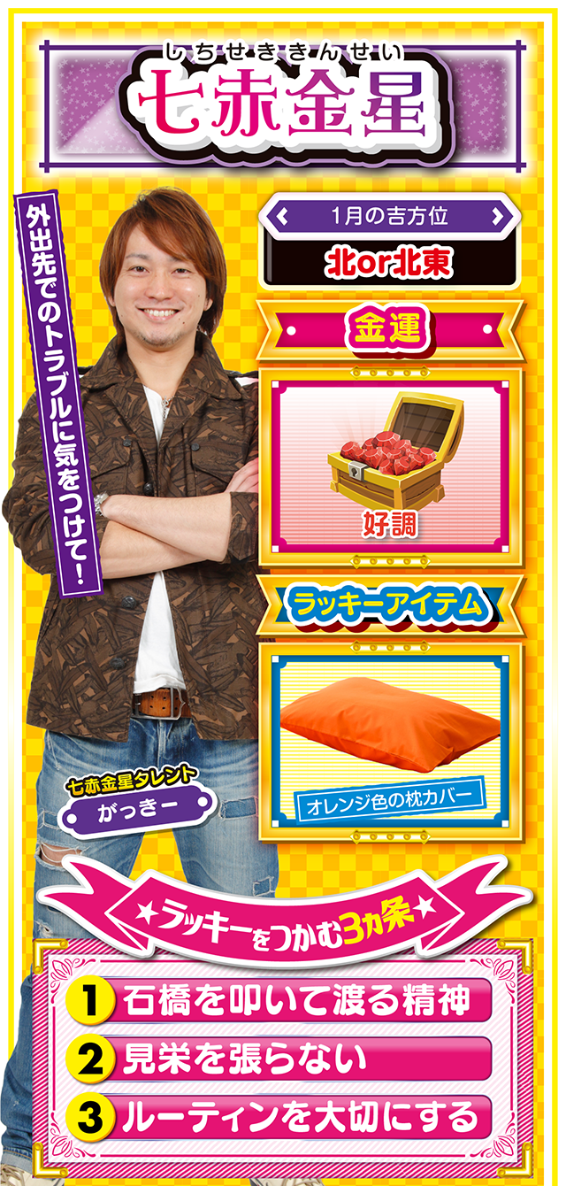 七赤金星占い結果