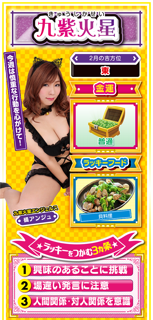 九紫火星占い結果