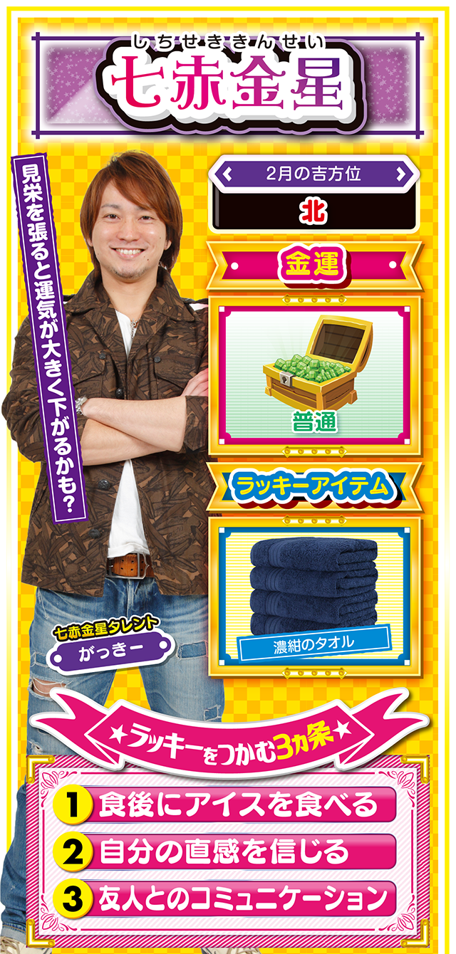 七赤金星占い結果