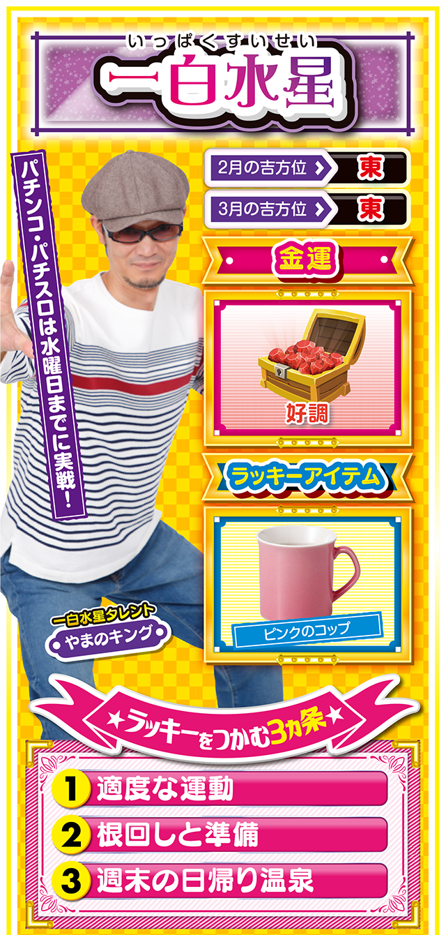 一白水星占い結果