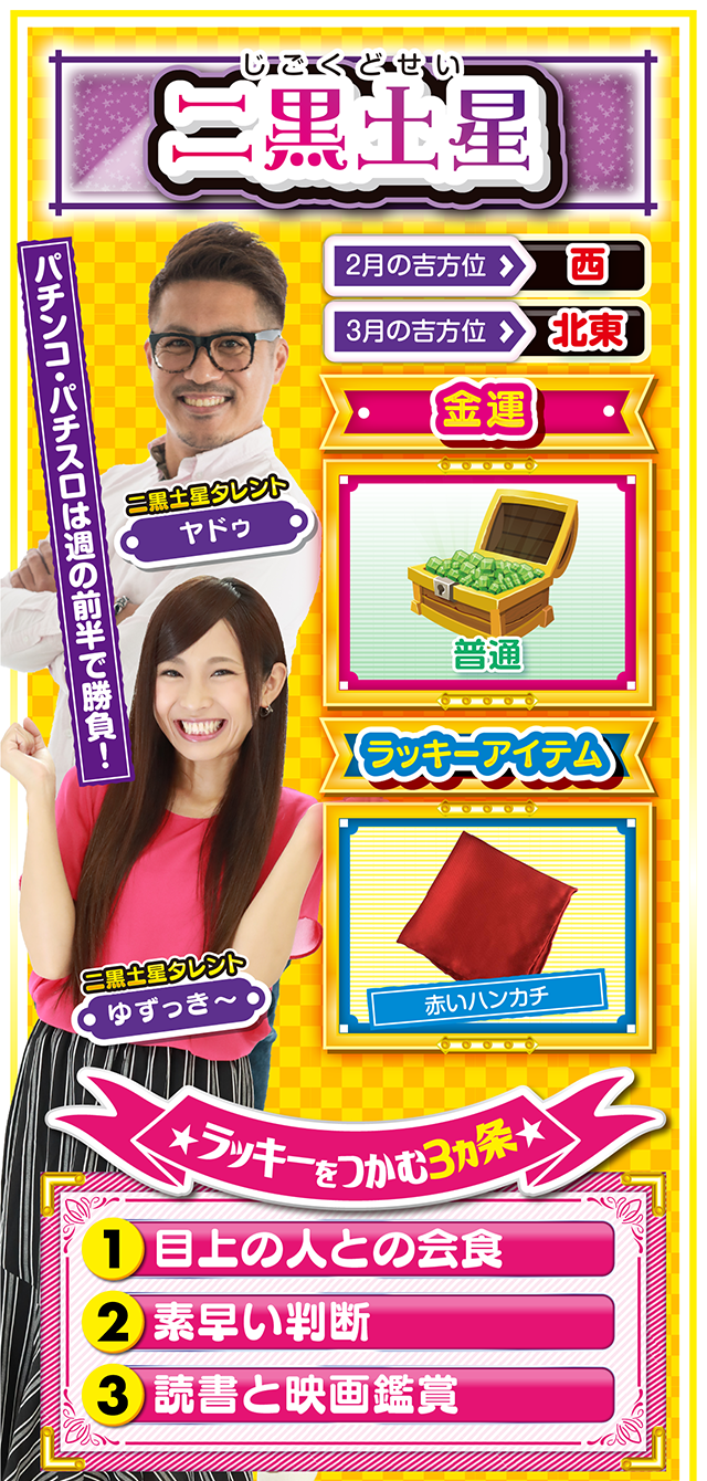 二黒土星占い結果