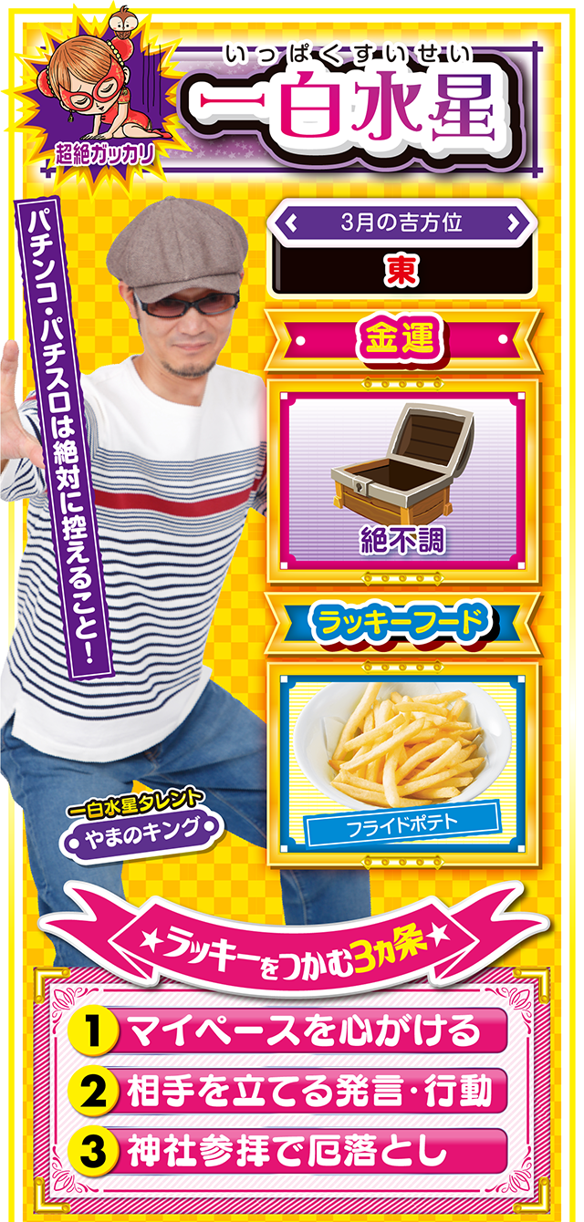 一白水星占い結果