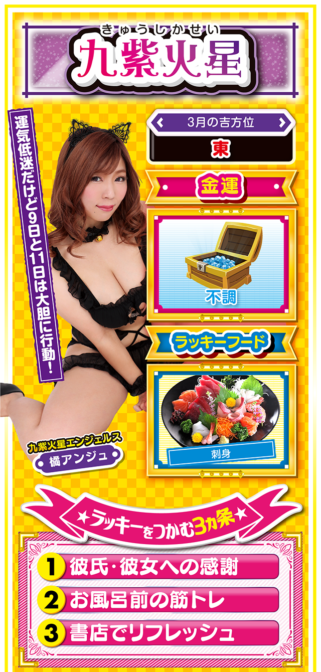 九紫火星占い結果