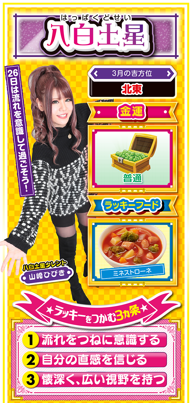 八白土星占い結果