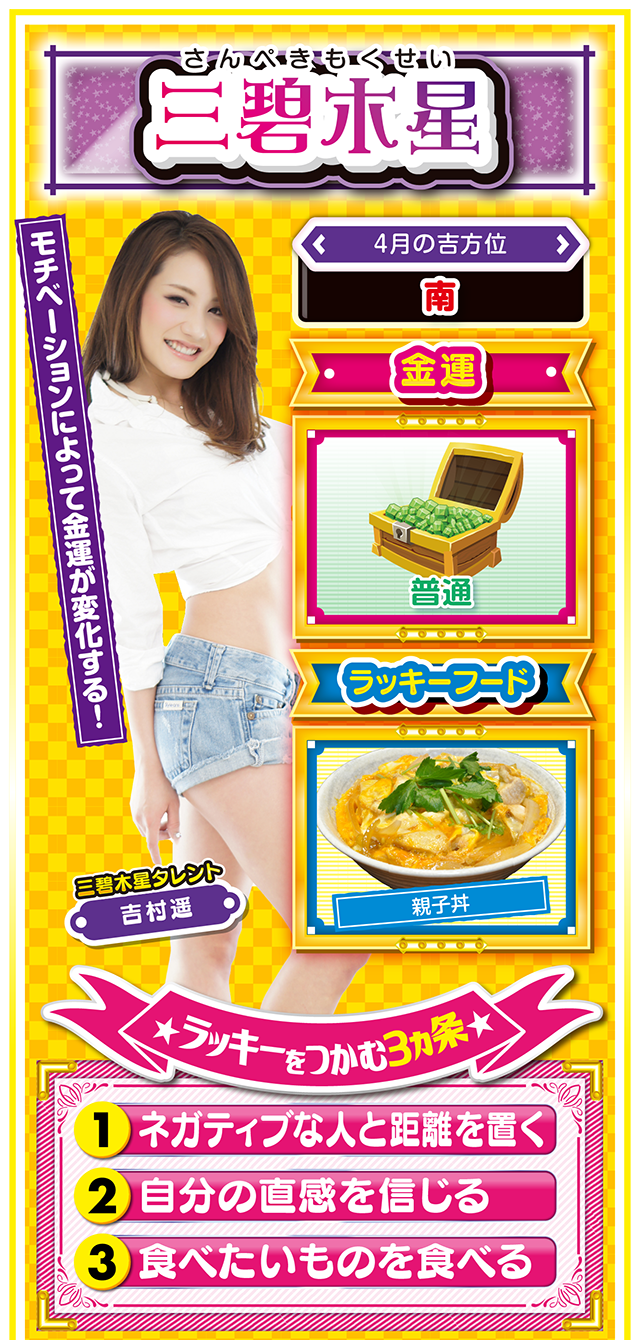 三碧木星占い結果