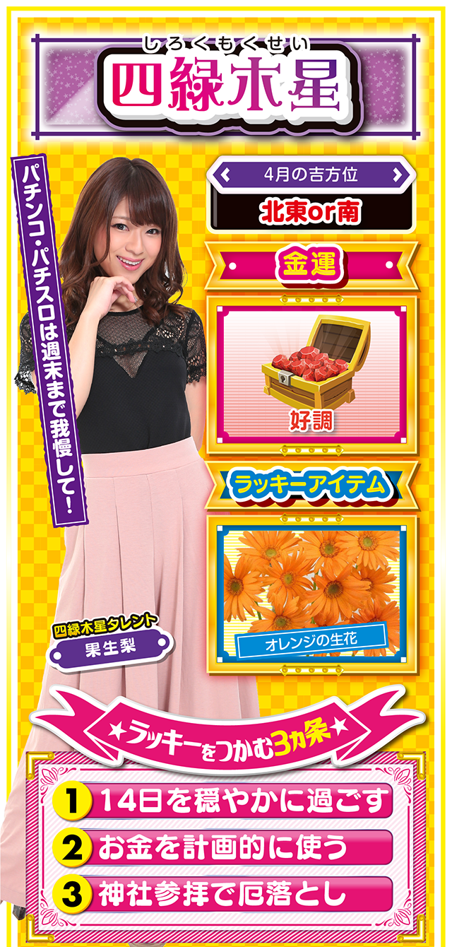 四緑木星占い結果