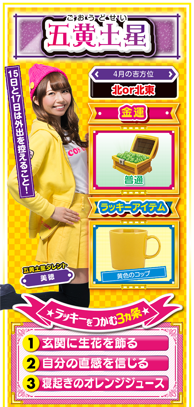 五黄土星占い結果