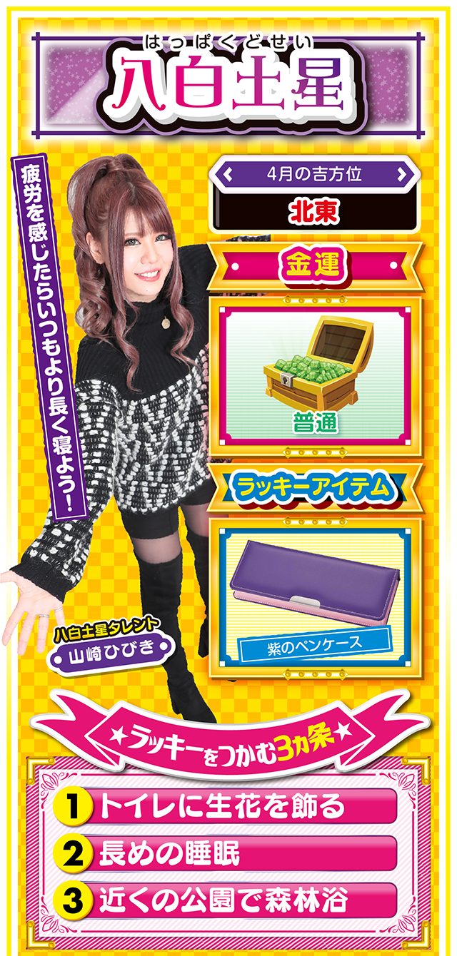 八白土星占い結果