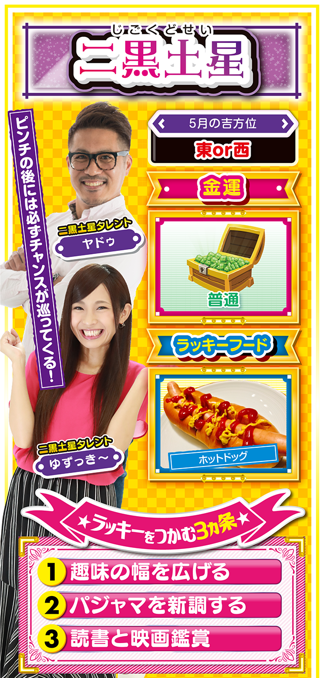 二黒土星占い結果