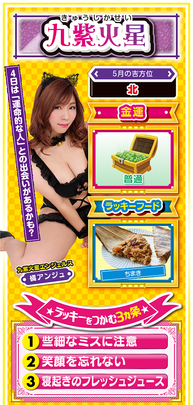 九紫火星占い結果