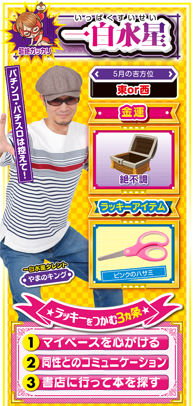 一白水星占い結果