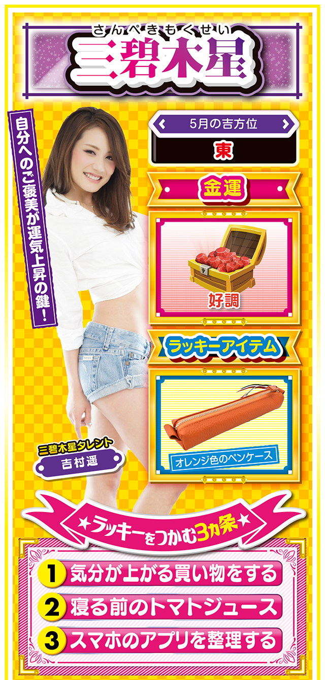 三碧木星占い結果