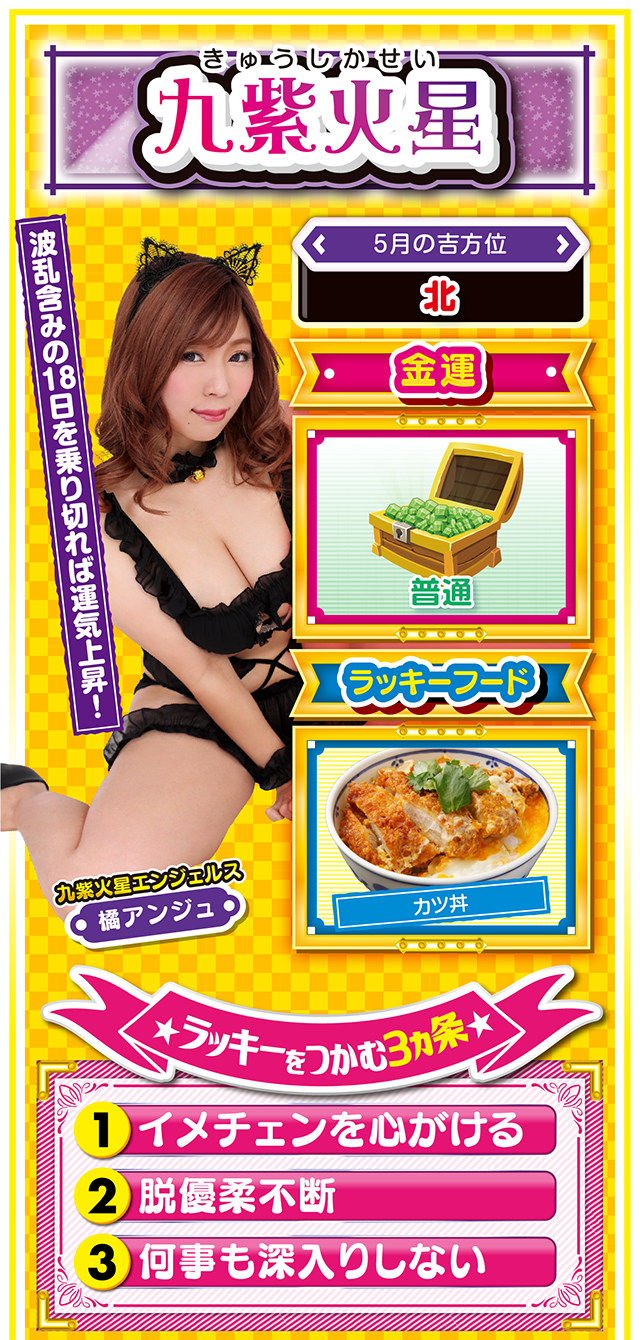 九紫火星占い結果