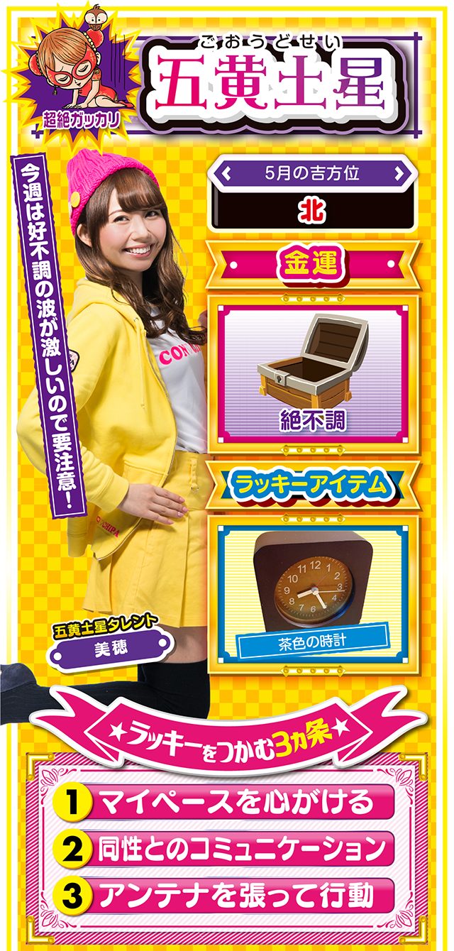 五黄土星占い結果