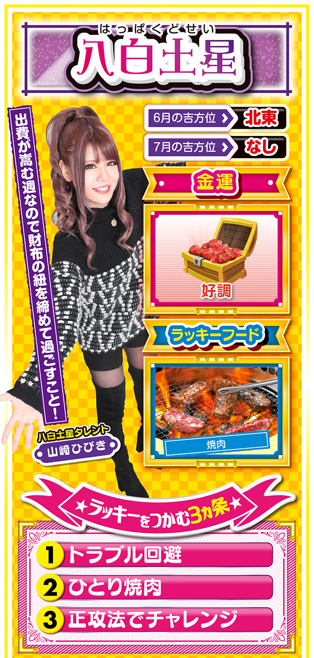 八白土星占い結果