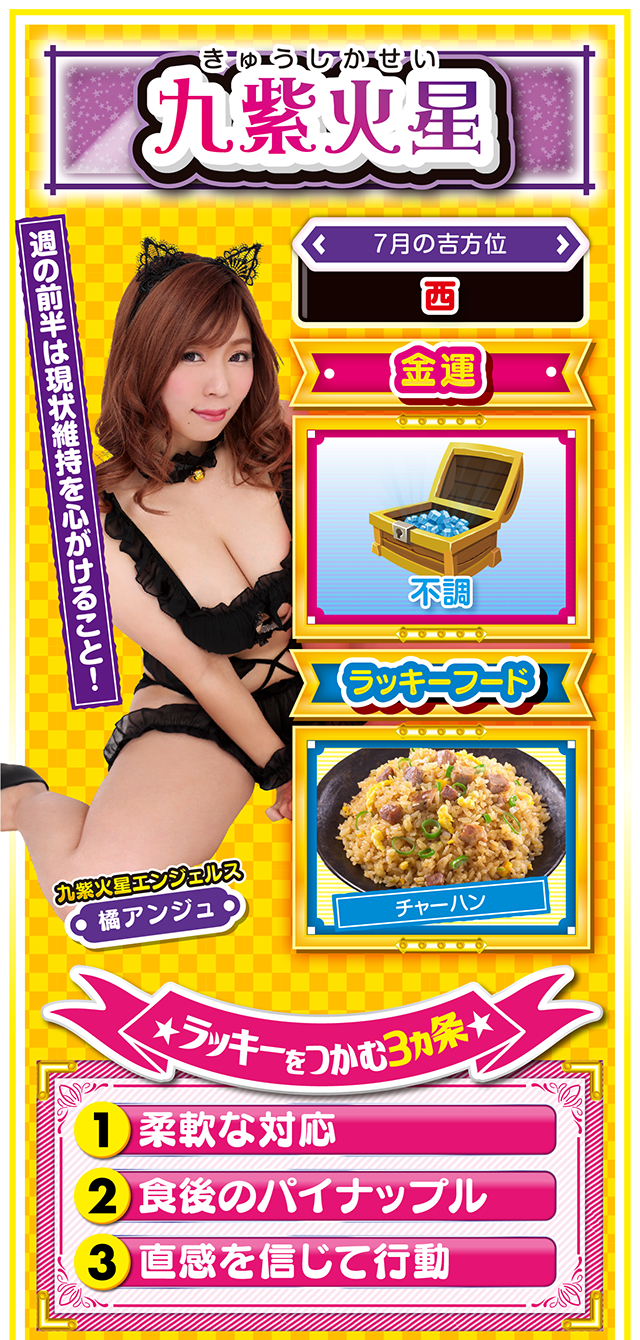 九紫火星占い結果